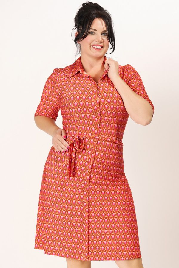 Dress Betsy Onion Red
